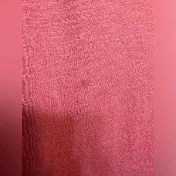 Akemi + Kin Anthropologie Berry Pink Square Neck T-shirt Blouse Top - Picture 2 of 7